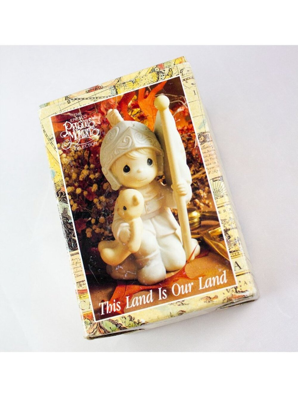 Precious Moments Christopher Columbus LE 1992 Figurine 527777 "This Land" - Picture 7 of 10